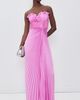 AMUR AMUR Kaylani Pleated Gown Pink Horizon - 2
