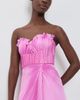 AMUR AMUR Kaylani Pleated Gown Pink Horizon - 3