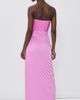 AMUR AMUR Kaylani Pleated Gown Pink Horizon - 4