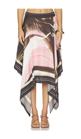 AMUR AMUR Letty Scarf Skirt