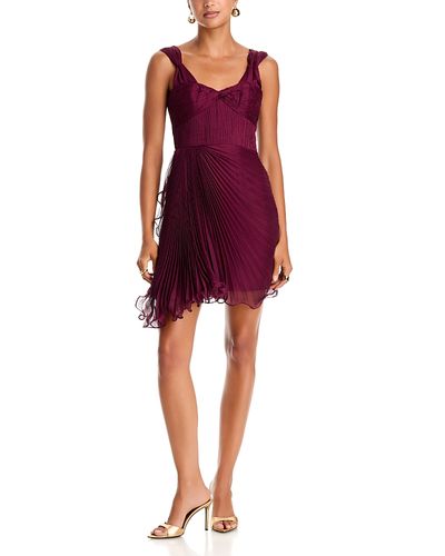 Amur Amur Nova Pleated Mini Dress