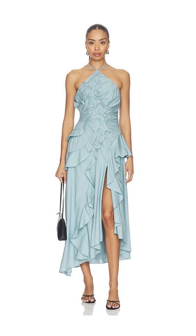 AMUR AMUR Ottavia Ruffle Dress