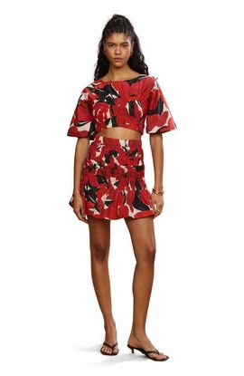 AMUR AMUR Penelope Smocked Skirt