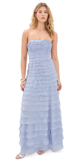 AMUR AMUR Pepper Layered Gown Moonjelly