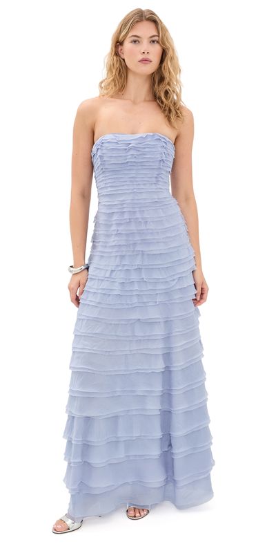 AMUR AMUR Pepper Layered Gown Moonjelly