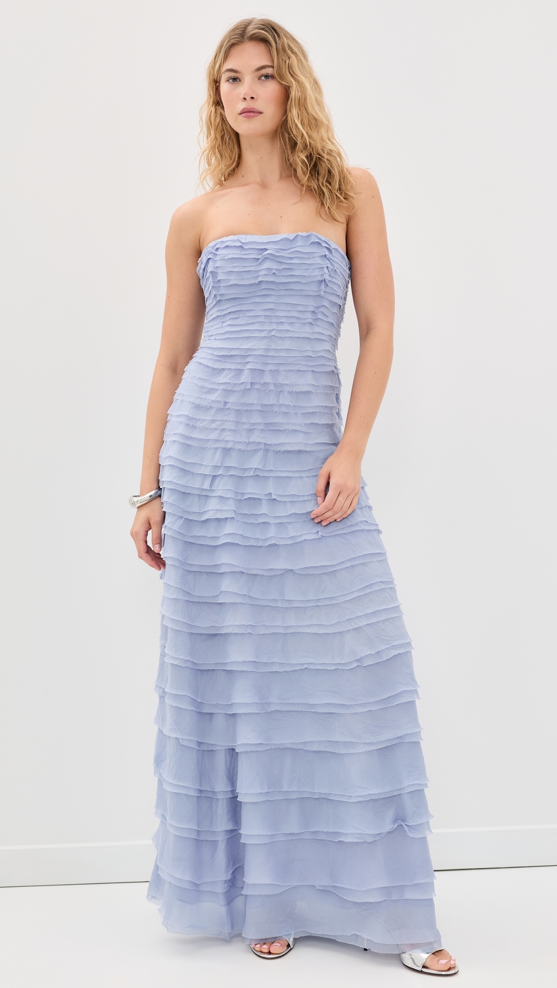 moontrait layered dress AMUR