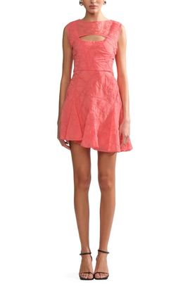 AMUR Amur Quartz asymmetrical mini dress