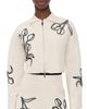 AMUR AMUR Rosenna Knit Top Ivory Pebble - 1