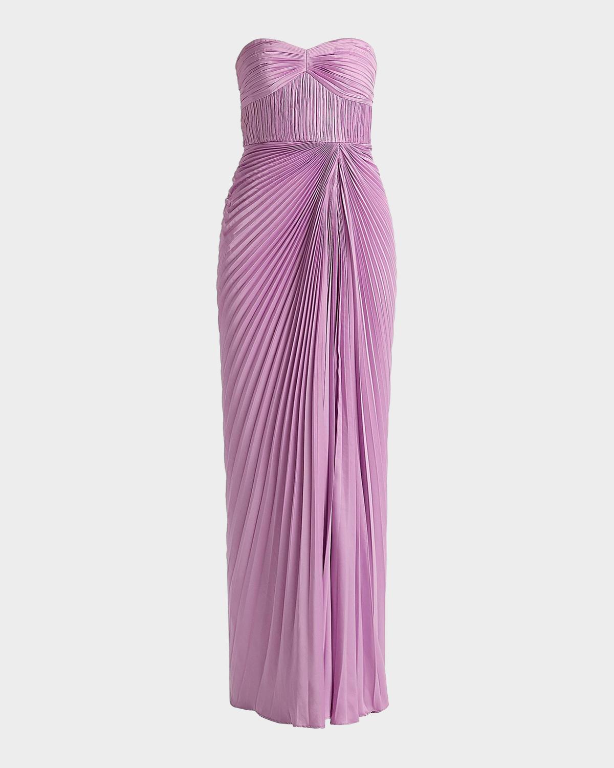 AMUR Joyceann Strapless Gown