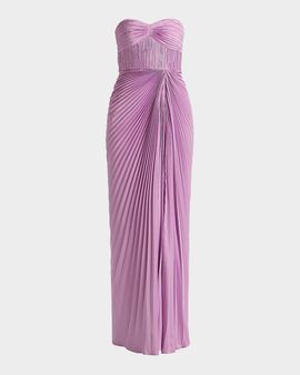 AMUR Joyceann Strapless Gown