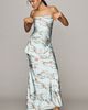 AMUR Tiered Strapless Dress - 1