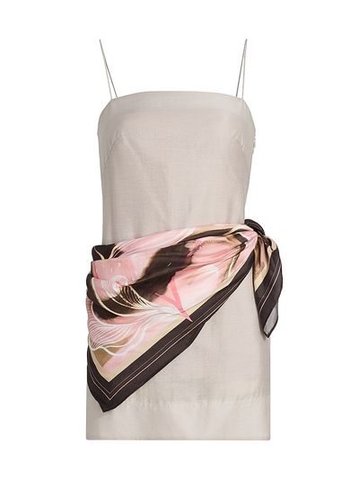 Amur Women's Ashtin Scarf Wrap Minidress