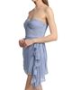 Amur Women's Bentley Pleated Draped Mini Dress - 4