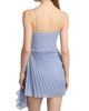 Amur Women's Bentley Pleated Draped Mini Dress - 5