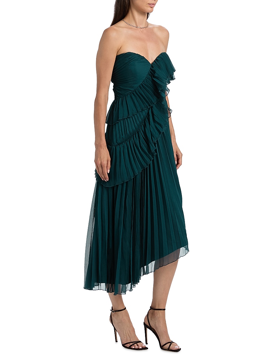 Amur - Women's Caitlyn Strapless Midi-Dress