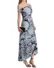 Amur Women's Ella Pearl Ray Print Midi-Dress - 4