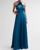 AMUR Women's Julia Halterneck A-Line Gown - 2