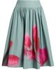 Amur Women's Kalani Floral A-Line Midi-Skirt - 1