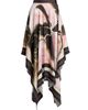 Amur Women's Letty Printed Scarf Midi-Skirt - 8