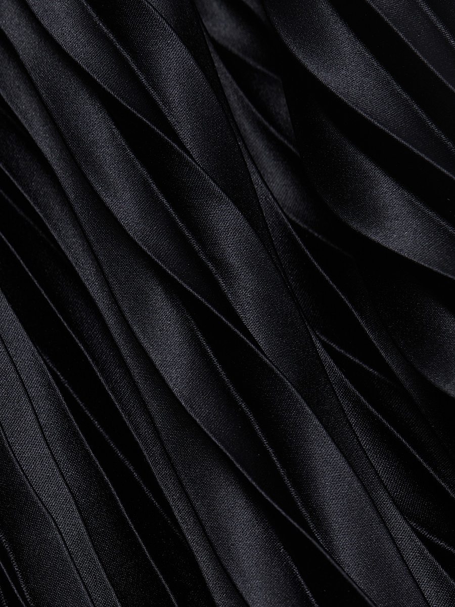 amur milly strapless pleated maxi dress Amur