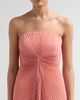 AMUR Women's Myra Pleated High-Low Maxi Dress - 5