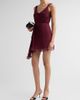 AMUR Women's Nova Pleated Twist-Front Mini Dress - 4