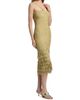 Amur Women's Rosalina Shimmer Metallic Fringe Midi-Dress - 4
