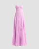AMUR Women's Saylor Pleated Gown - 1