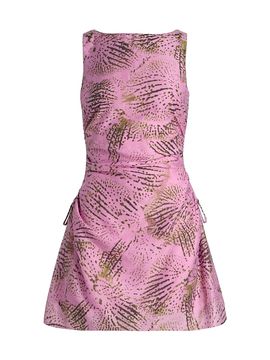 AMUR - Isla Rosette Mini Dress