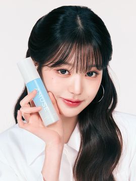 AMUSE Ceramic Pearl Rice Mist Fixer Setting Spray [White]