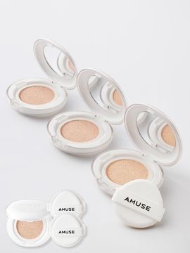 AMUSE Ceramic Skin Perfector Cushion Set (+2 refill)
