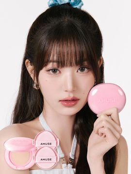 AMUSE Dew Power Vegan Cushion Set (+2 refills)