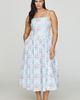 Amy Jane London Plus Phillippa Cotton Poplin Midi Dress - 1