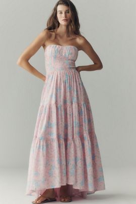 Amy Jane London Posey Cotton Strapless Dress