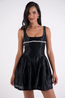 amy lynn black dress Amy Lynn Alexa Black Puffball Dress