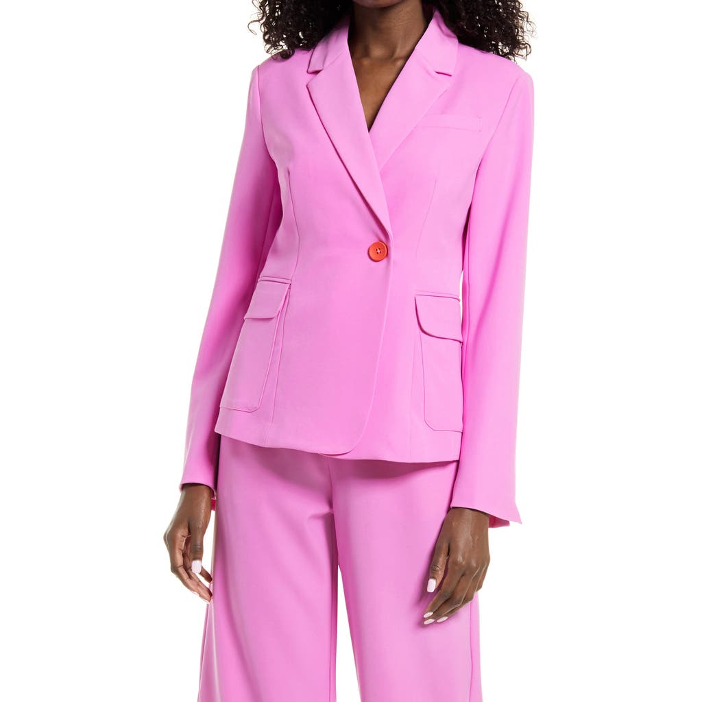 Amy Lynn Amy Lynn One-Button Blazer
