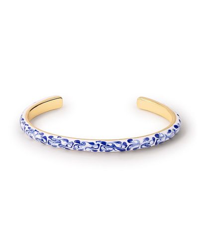 Ana Luisa Ana Luisa Arlo Marble Blue Cuff Bracelet