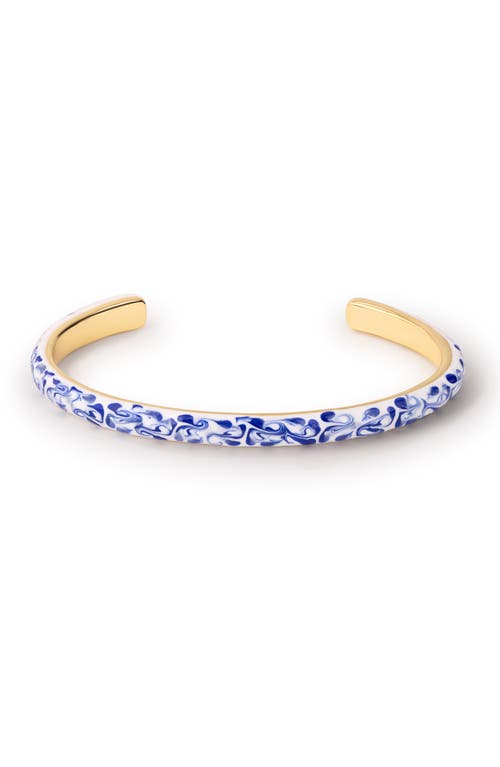 Ana Luisa Ana Luisa Arlo Marble Enamel Cuff Bracelet
