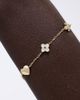 Ana Luisa Ana Luisa Azura Mother of Pearl Gold Charm Bracelet in Gold, Women's at Urban Outfitters - 1