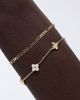 Ana Luisa Ana Luisa Azura Mother of Pearl Gold Charm Bracelet in Gold, Women's at Urban Outfitters - 4