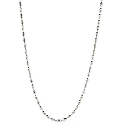 Ana Luisa Ana Luisa Ball Chain Necklace - Capri Silver 
