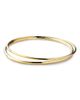 Ana Luisa Ana Luisa Carter Set of 2 14k Gold Plated Bangles  - 1