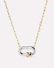 Ana Luisa Ana Luisa Cyrus Silver Pendant Necklace in Two Tone, Women's at Urban Outfitters - 3