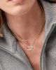 Ana Luisa Ana Luisa Cyrus Silver Pendant Necklace in Two Tone, Women's at Urban Outfitters - 4