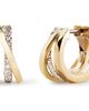 Ana Luisa Ana Luisa Esme Trip Cubic Zirconia Huggie Hoop Earrings - 1
