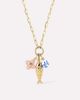 Ana Luisa Ana Luisa Flora Charm Necklace Charm Necklace in Gold, Women's at Urban Outfitters - 3