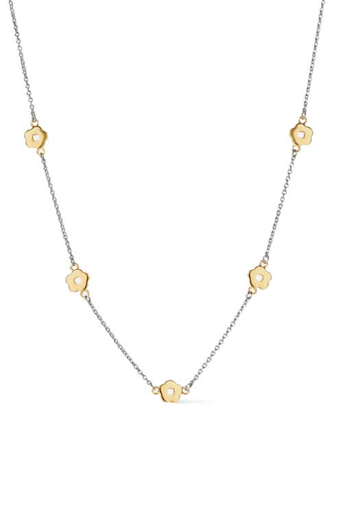 Ana Luisa Ana Luisa Flower Necklace - Rowena Necklace Two Tone 