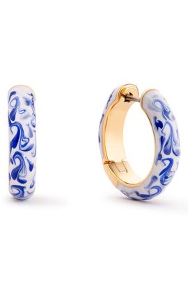Ana Luisa Ana Luisa Giulia Medium Hoop Earrings