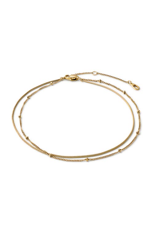 Ana Luisa Ana Luisa Gold Anklet - Hallie Anklet 