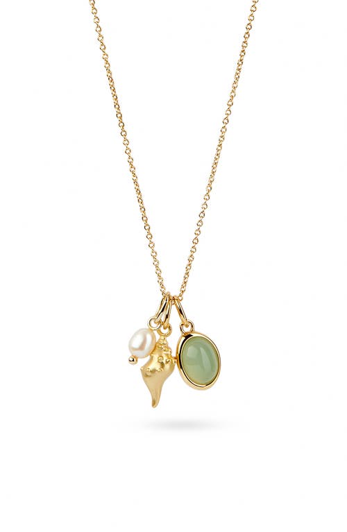 Ana Luisa Ana Luisa Gold Charm Necklace - Ocean 